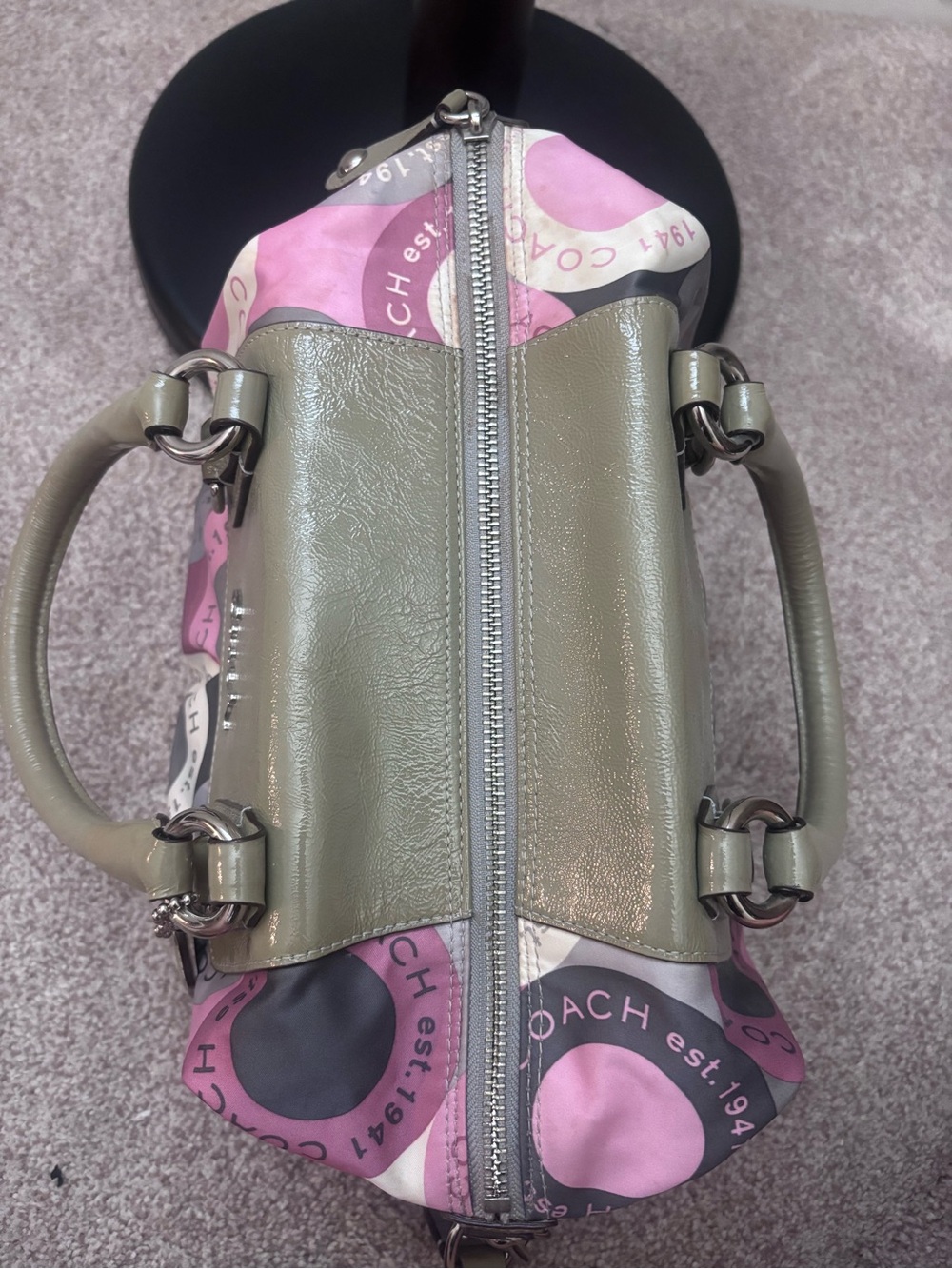 Coach Ashley Snap Head Satchel purse y2k - Picture 4 of 9